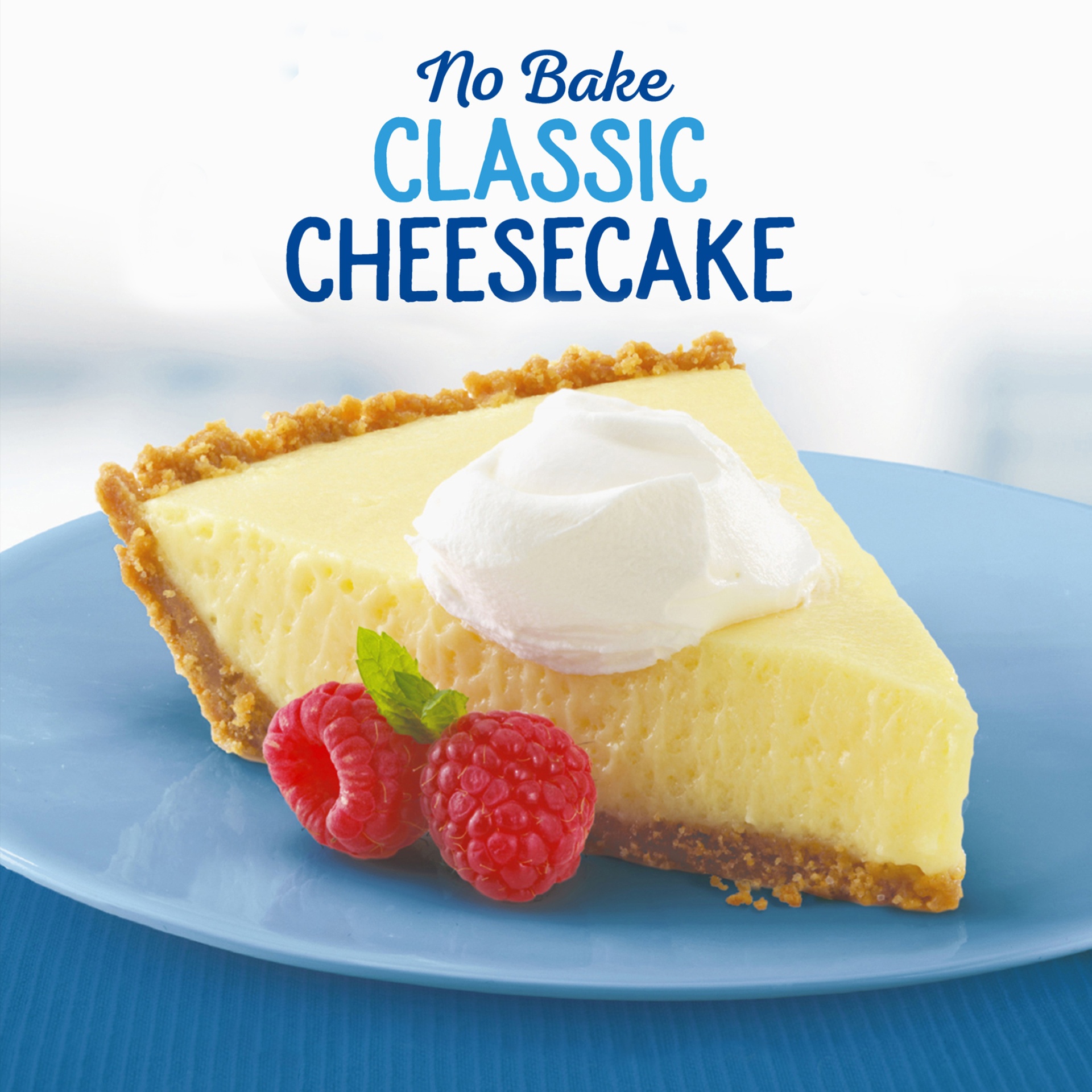 Jell-O No Bake Classic Cheesecake Dessert Kit with Filling Mix &amp; Crust ...