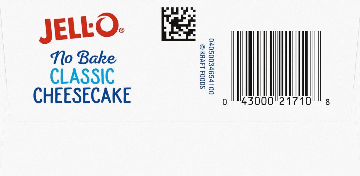 slide 8 of 13, Jell-O No Bake Classic Cheesecake Dessert Kit with Filling Mix and Crust Mix, 11.1 oz Box, 11.1 oz