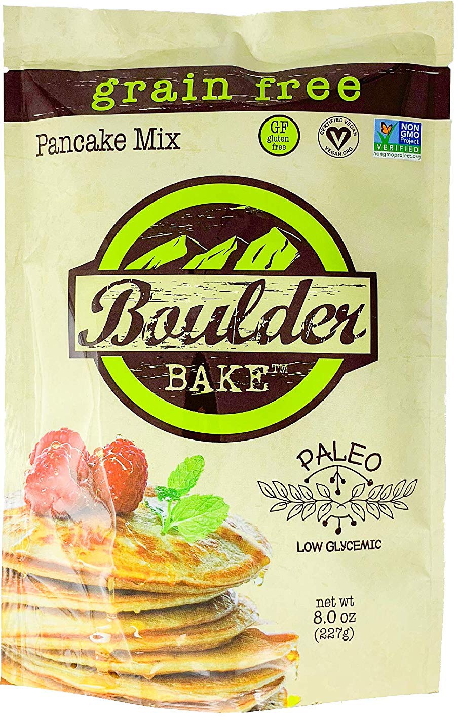 slide 1 of 1, Boulder Bake Almond Flour Pancake Mix, 8.65 oz