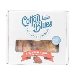 Cotton Blues Strawberry Quarter Cheesecake