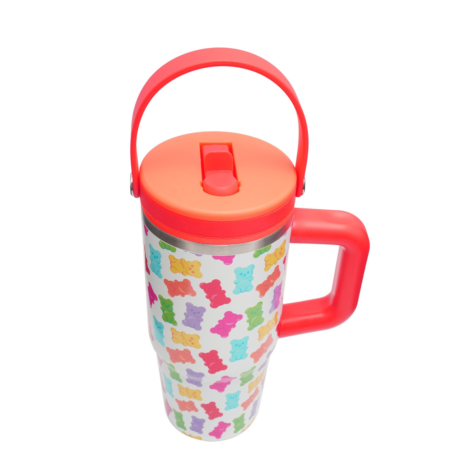 slide 3 of 4, 20oz. Gummy Bears Stainless Steel Insulated Tumbler By Ashland, 20 oz