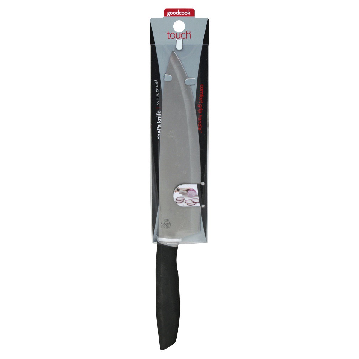 slide 1 of 8, Good Cook Touch Comfort Grip Handle Chef's Knife 1 ea, 1 ct