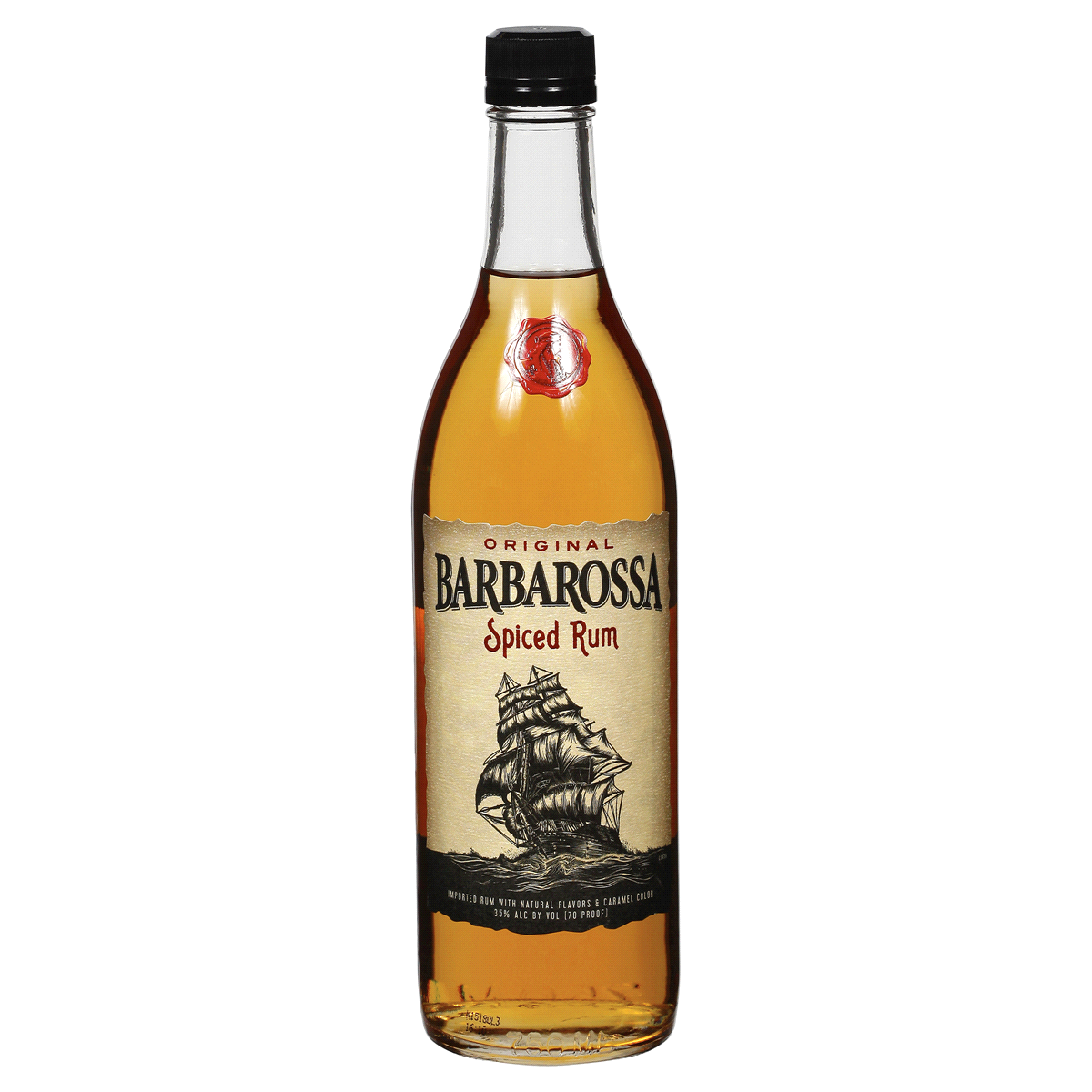 slide 1 of 2, Barbarossa Spiced Rum, 750 ml