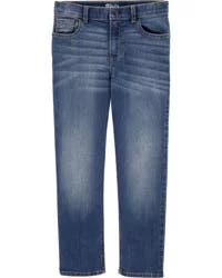 Oshkosh Kid Medium Blue Wash Straight-Leg Jeans Indigo 10R