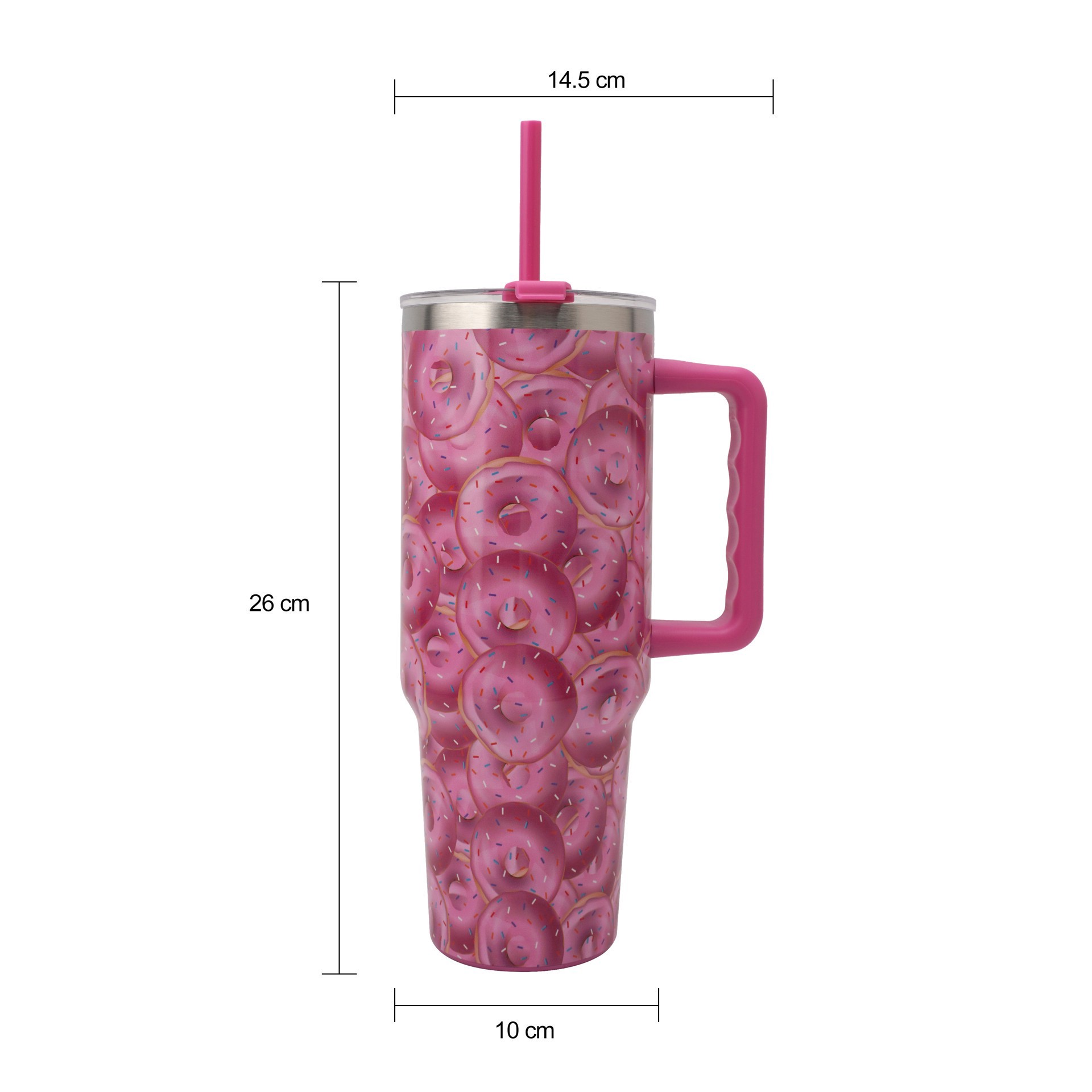 slide 4 of 5, 40oz. Stainless Steel Insulated Tumbler By Ashland, 40 oz