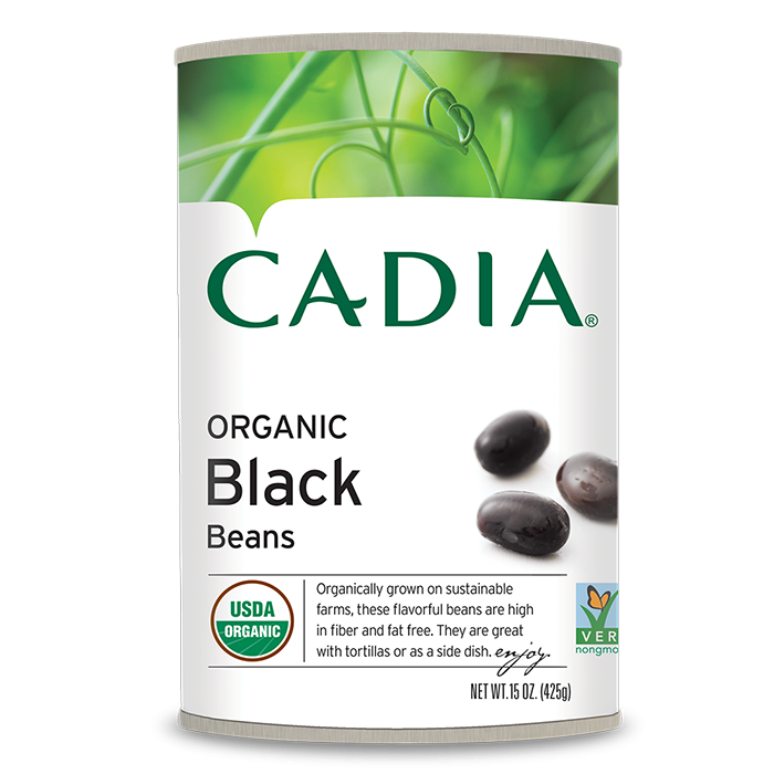 slide 1 of 1, Cadia Org Black Beans, 15 oz