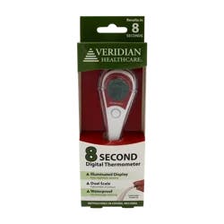 Veridian Healthcare 8 Second Digital Flexible Tip Thermometer