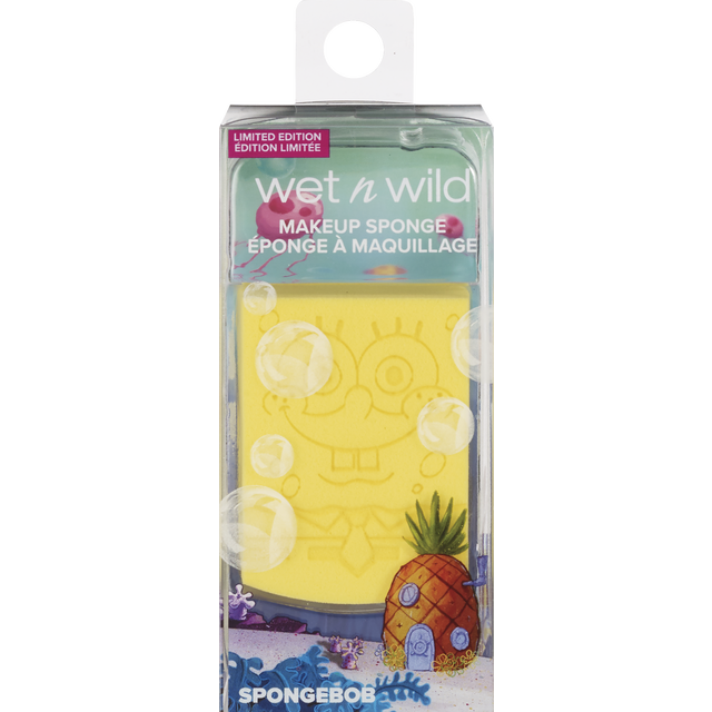 slide 1 of 1, wet n wild SpongeBob Makeup Sponge, 1 ct