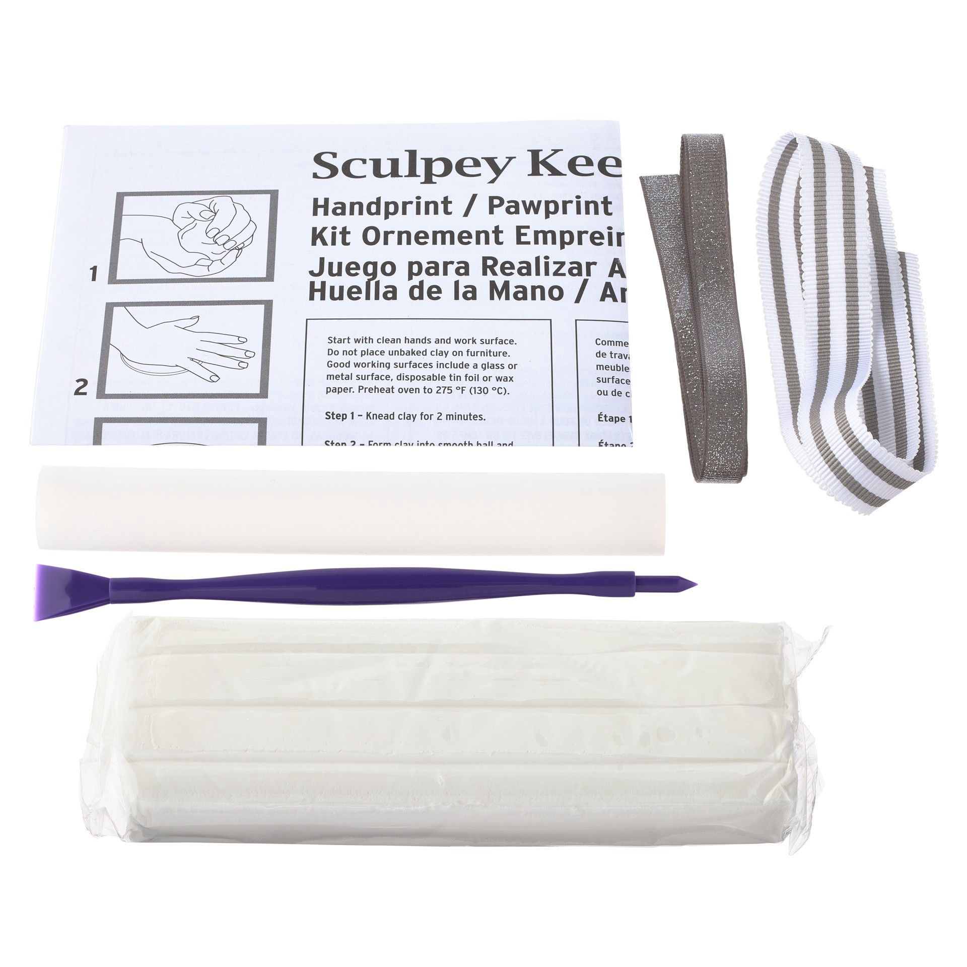 slide 4 of 4, Sculpey Keepsake Baby Impression Kit, includes 5 ct