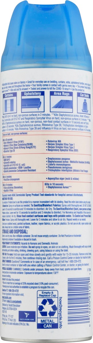 slide 8 of 12, Lysol Lavender Fields Scent Fabric Disinfectant 15 oz, 15 oz