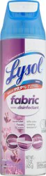 Lysol Fabric Disinfectant Spray, Sanitizing and Antibacterial Spray, For Disinfecting and Deodorizing Soft Furnishings, Lavender Fields 15 Fl. Oz