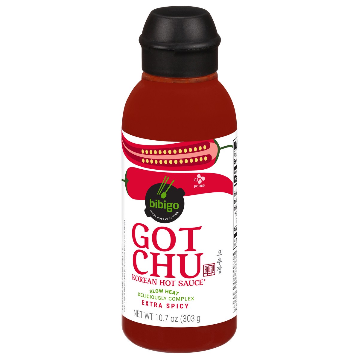slide 7 of 14, Bibigo Gotchu Korean Hot Sauce Extra Spicy, 10.7 oz