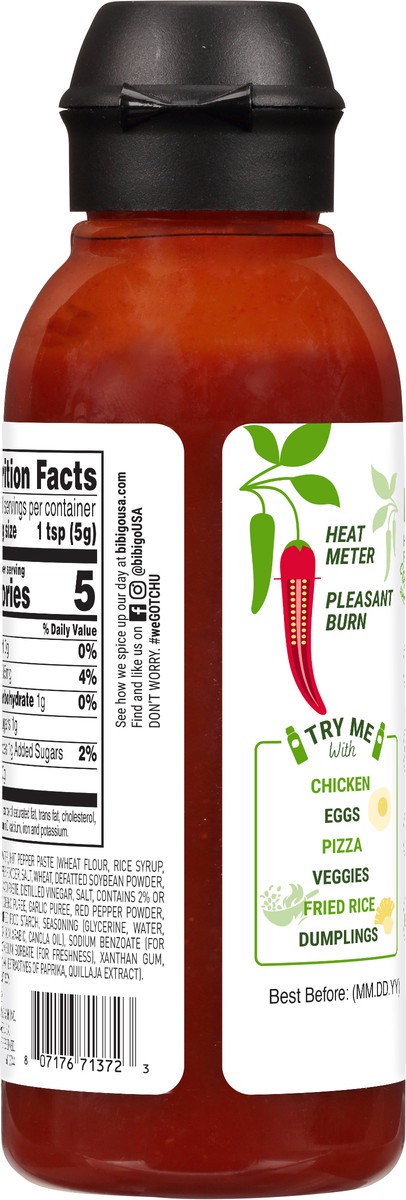 slide 12 of 14, Bibigo Gotchu Korean Hot Sauce Extra Spicy, 10.7 oz