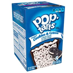 Pop-Tarts Breakfast Toaster Pastries, Frosted Cookies and Creme Flavored
