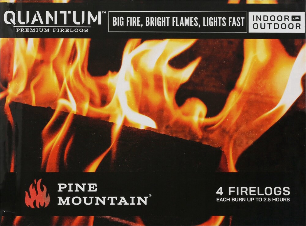 slide 2 of 3, Pine Mountain Quantum Log 2.5Hour, 4 ct