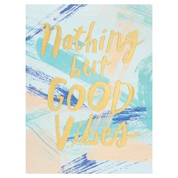 American Greetings (S31) Good Vibes - Blank Card
