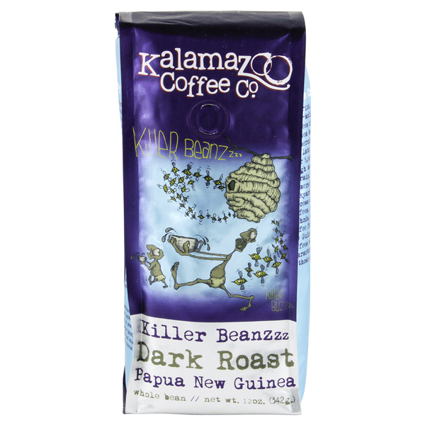 slide 1 of 4, Kalamazoo Coffee Papua New Guinea, 12 oz