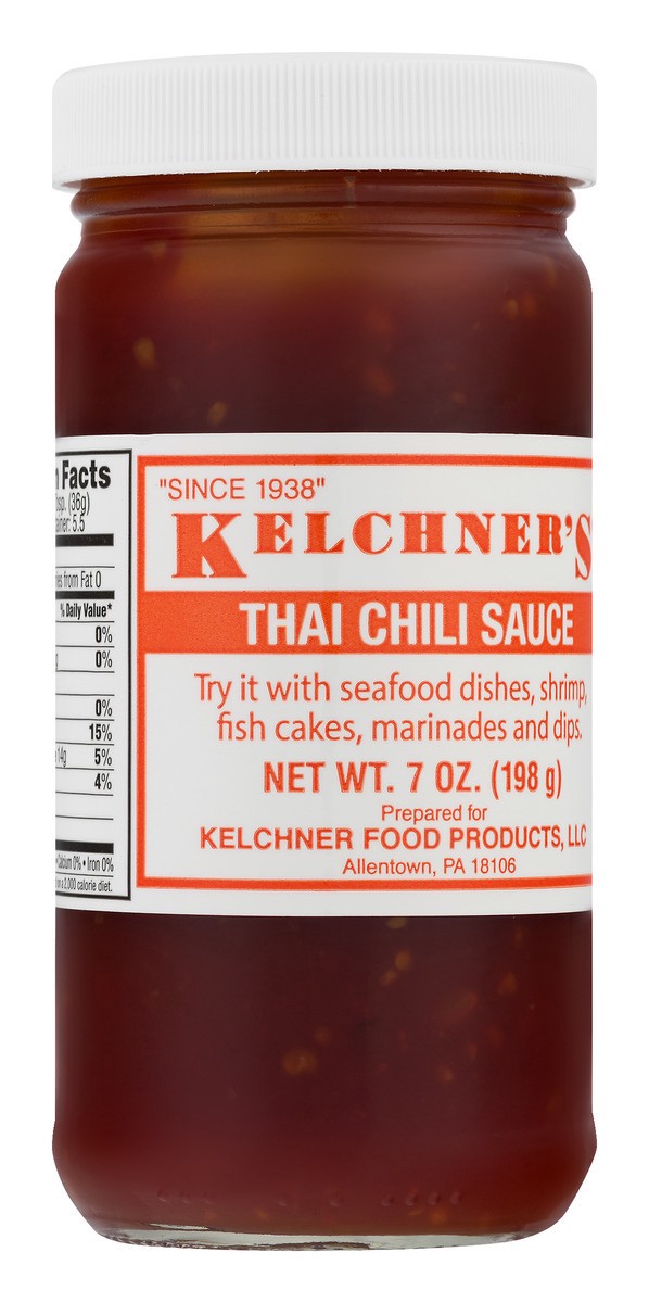 slide 2 of 10, Kelchner's Thai Chili Sauce, 7 oz