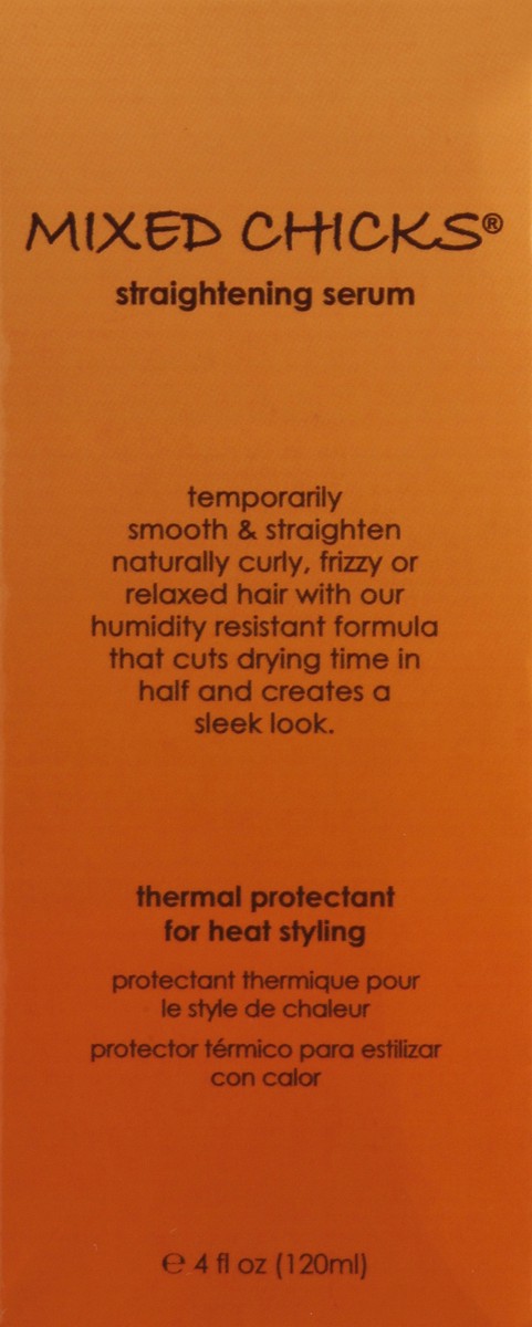 slide 4 of 4, MIXED CHICKS Straightening Serum, 4 fl oz