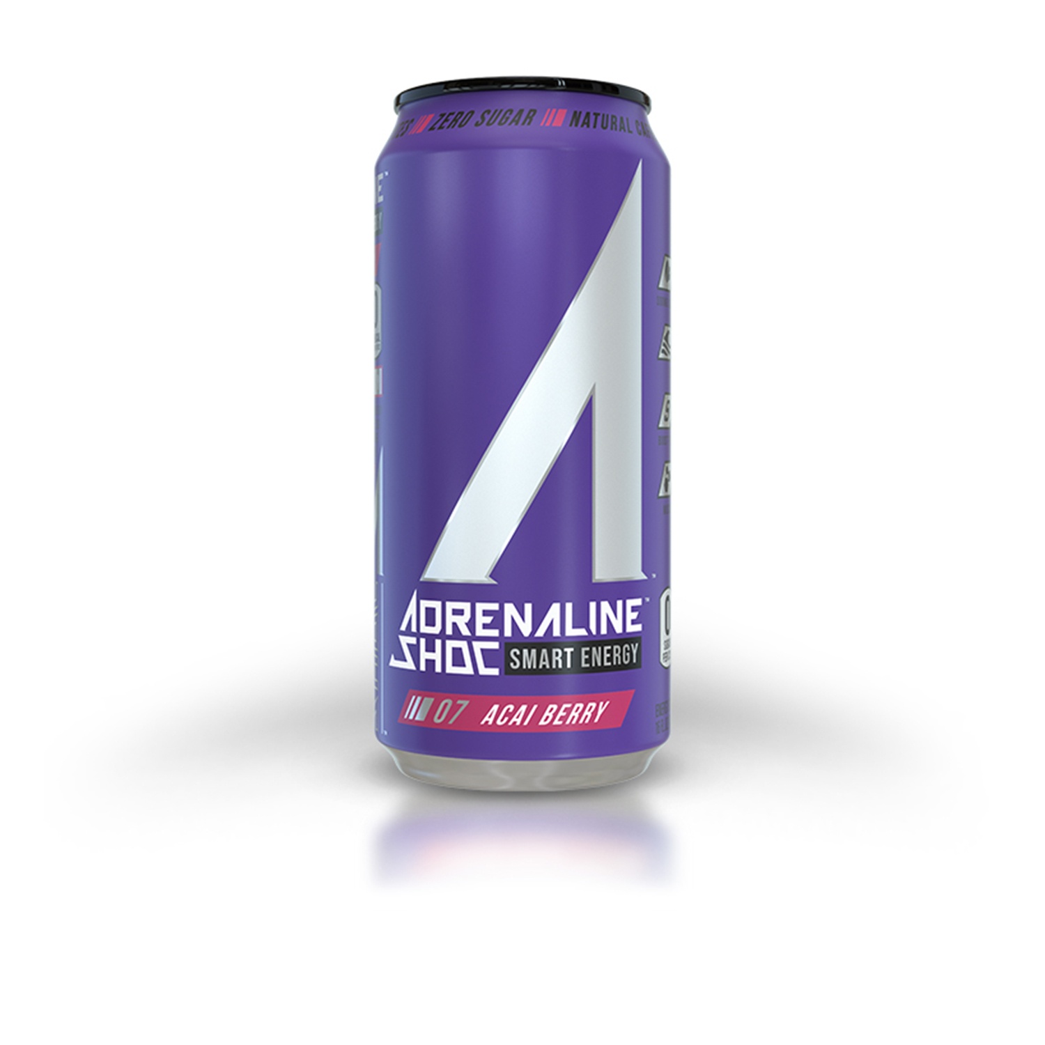 slide 1 of 1, Adrenaline Shoc Smart Energy Acai Berry Drink, 16 oz