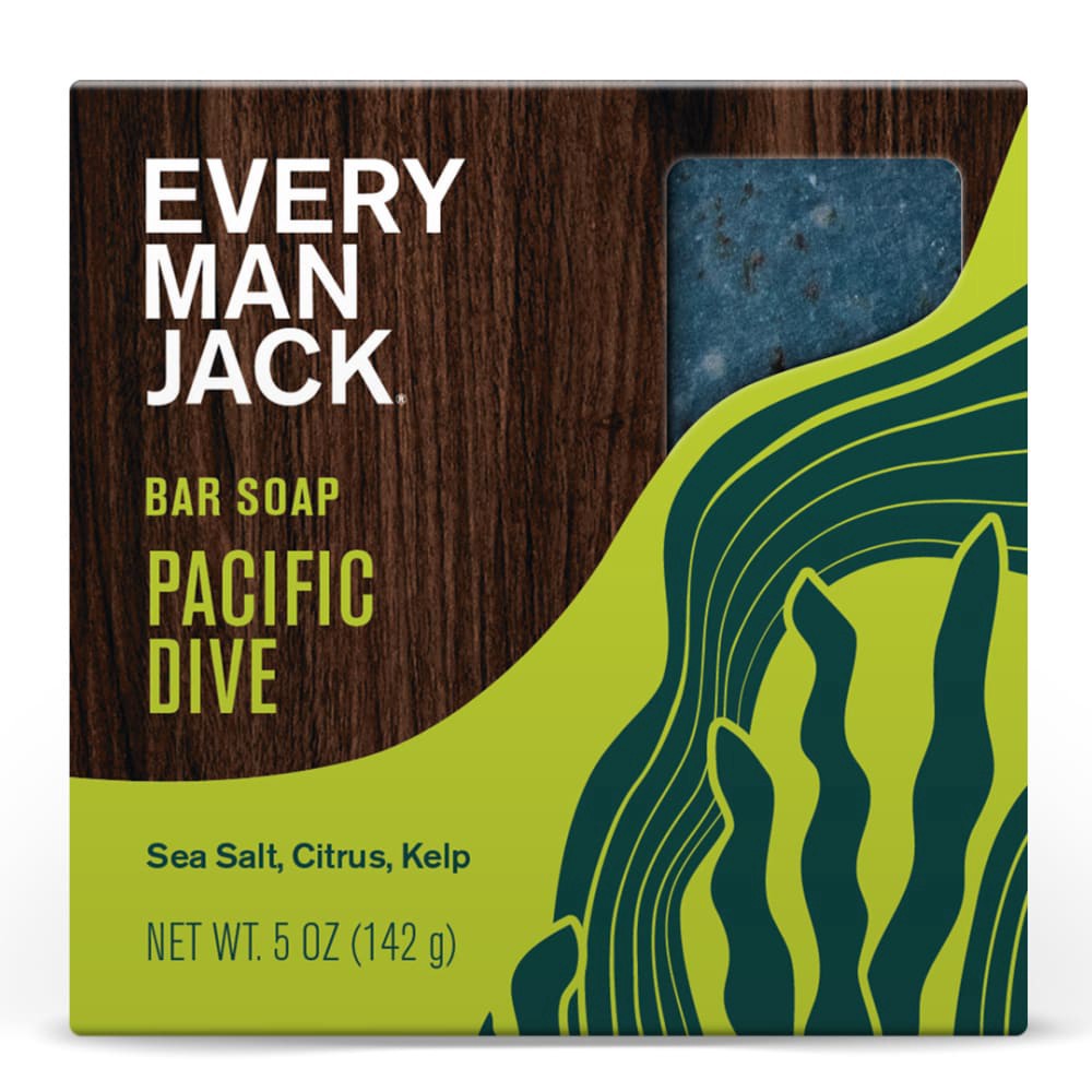 slide 4 of 5, Every Man Jack Pacific Dive Bar Soap, 5 oz