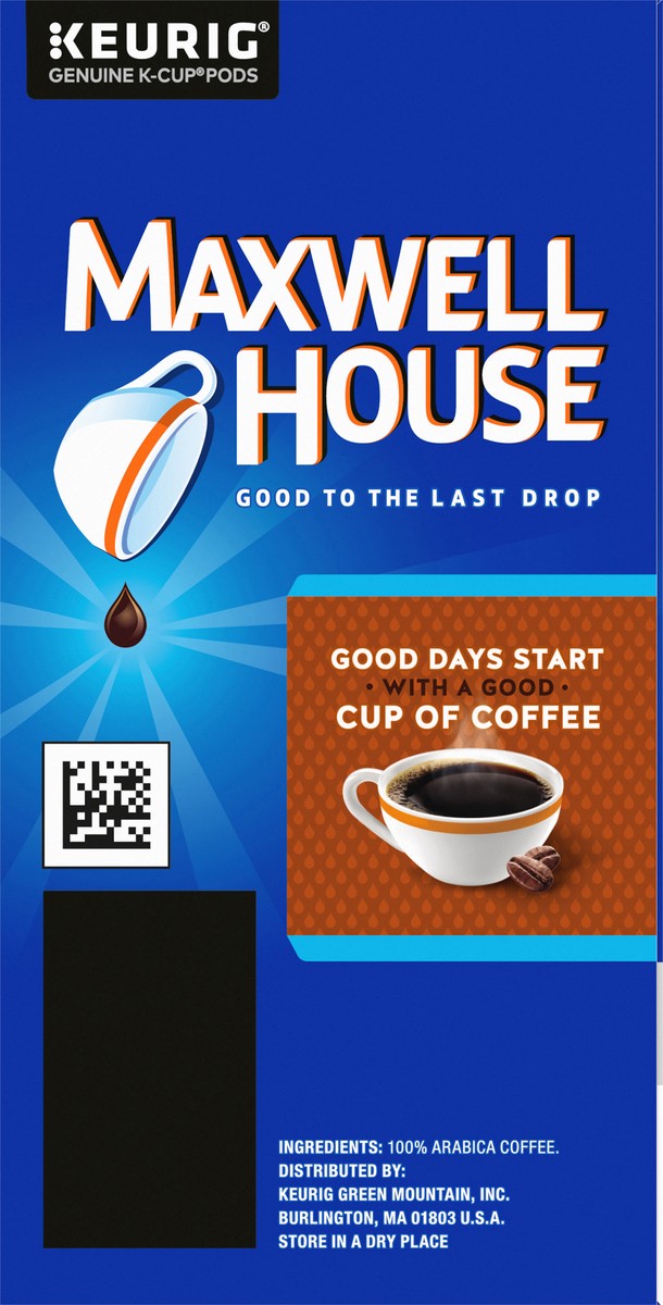 slide 7 of 11, Maxwell House K-Cup Pods Medium House Blend Coffee - 24 ct, 24 ct