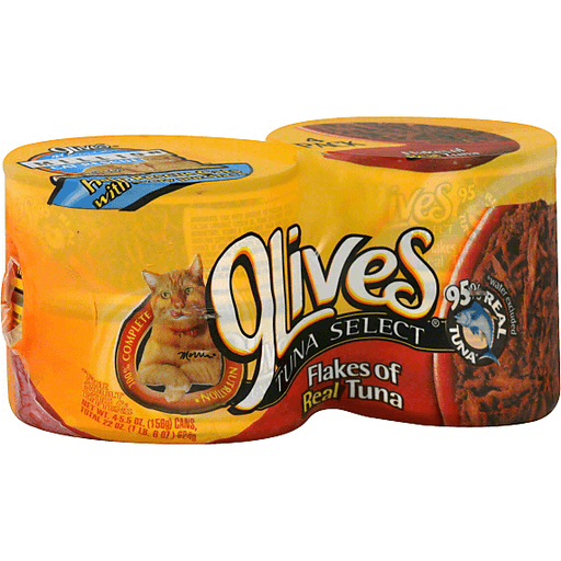 slide 2 of 2, 9Lives Cat Food, with Real Flaked Tuna in Sauce, Tender Morsels, 22 oz