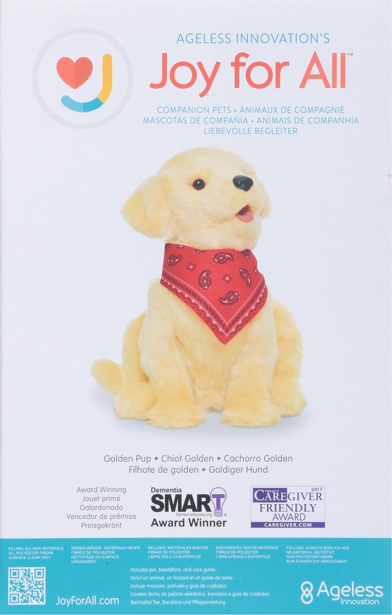 slide 3 of 13, Joy For All Golden Pup Companion Pets 1 ea, 1 ct