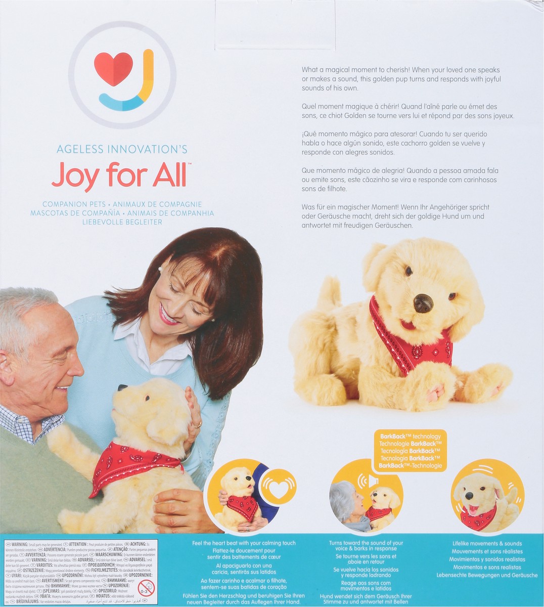 slide 12 of 13, Joy For All Golden Pup Companion Pets 1 ea, 1 ct