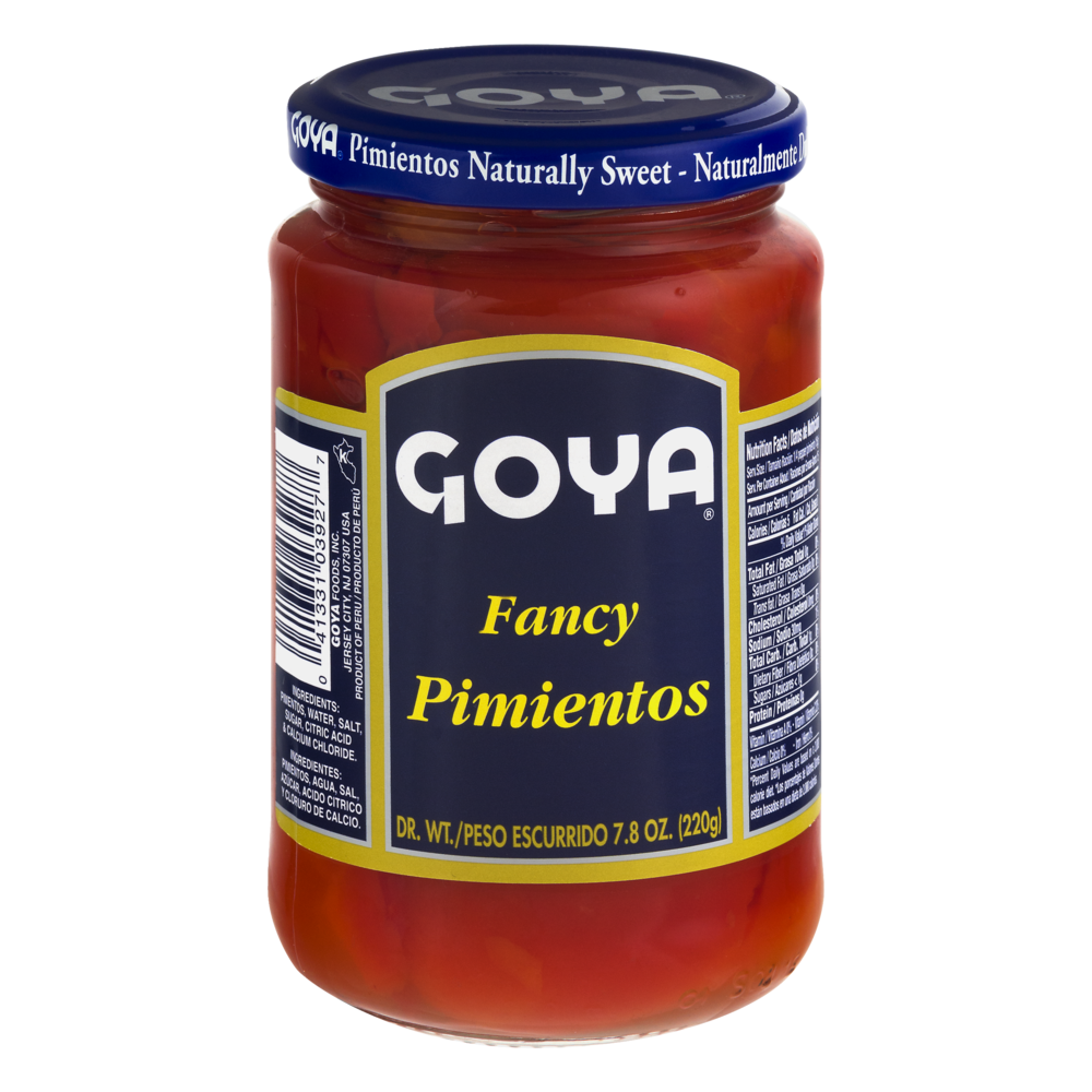 slide 1 of 1, Goya Fancy Pimientos, 11 oz