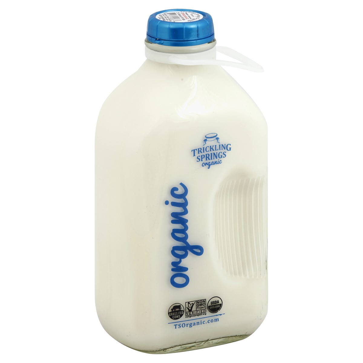 slide 2 of 5, Trickling Springs Creamery Homogenized Organic 2% Milk, 64 fl oz