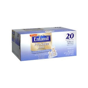 slide 1 of 1, Enfamil Prosobee Lipil Nursettes 20 Calories/Ounce, 48 oz