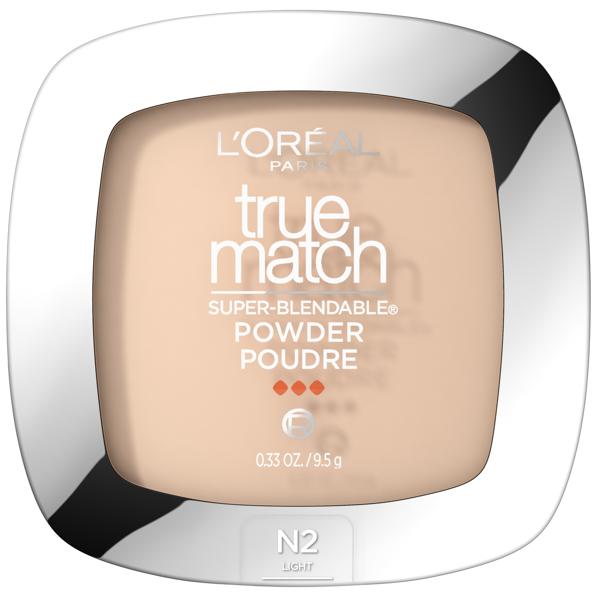 slide 1 of 1, L'Oréal True Match Makeup Super Blendable Oil-Free Pressed Powder - N2 Classic Ivory - 0.33oz, 0.33 oz