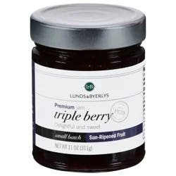 Lunds & Byerlys Premium Triple Berry Spread 11 oz