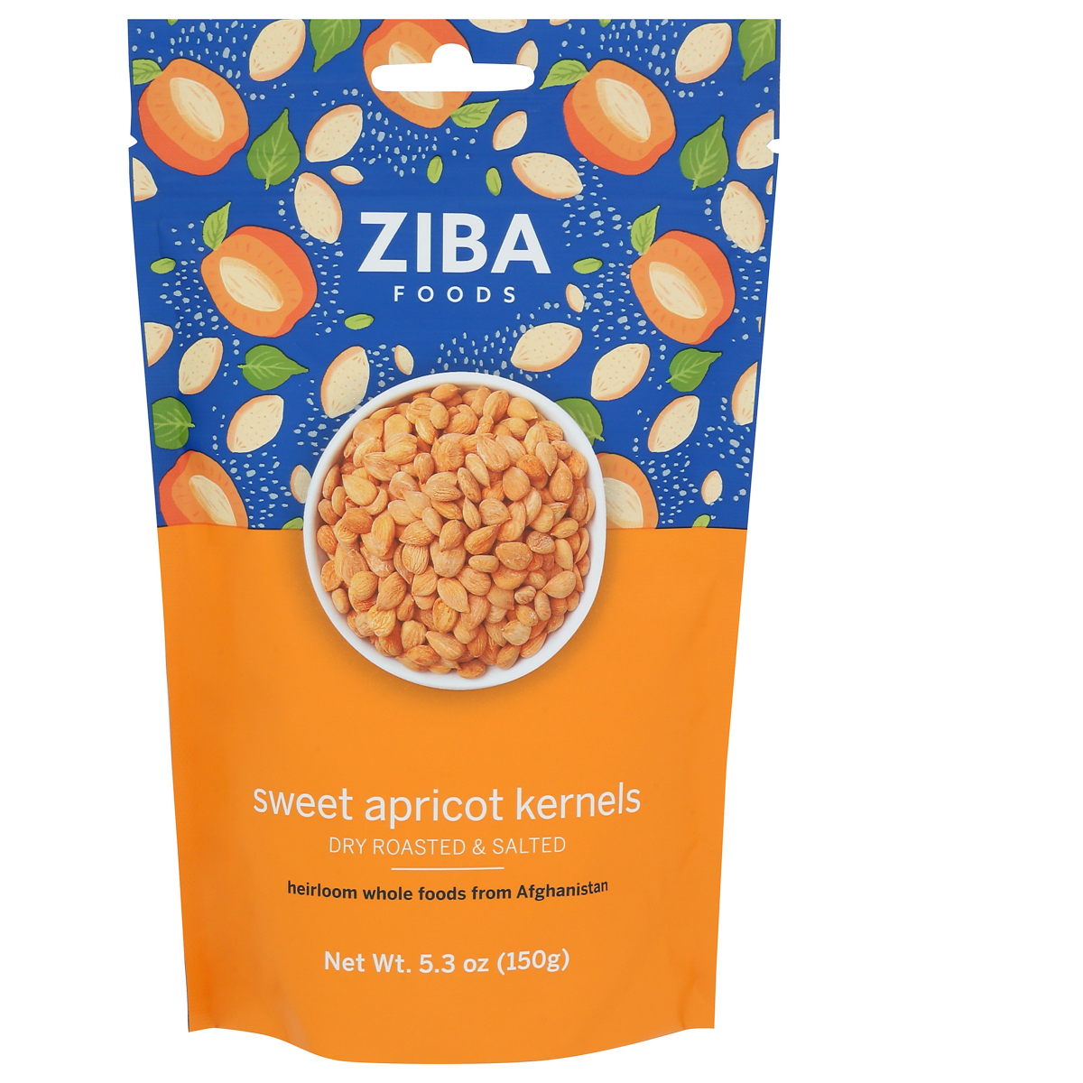 slide 1 of 5, Ziba Apricot Kernals Rstd Salt, 5.3 oz