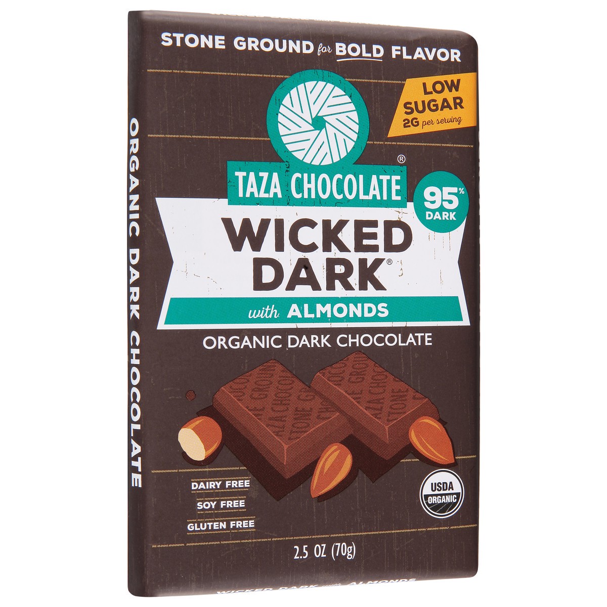 slide 2 of 9, Taza Chocolate Taza Almonschocolate, 2.5 oz