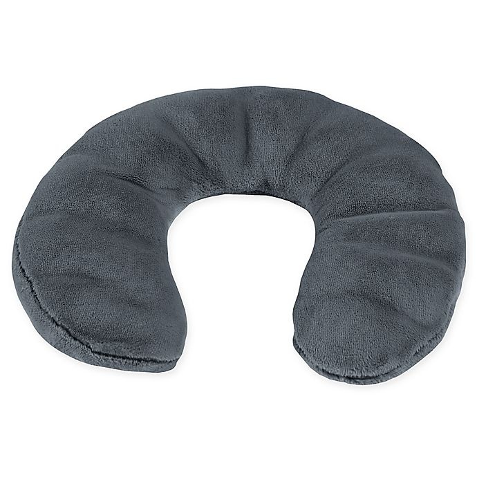 slide 1 of 3, Therapedic Weighted U-Neck Pillow - Grey, 1 ct