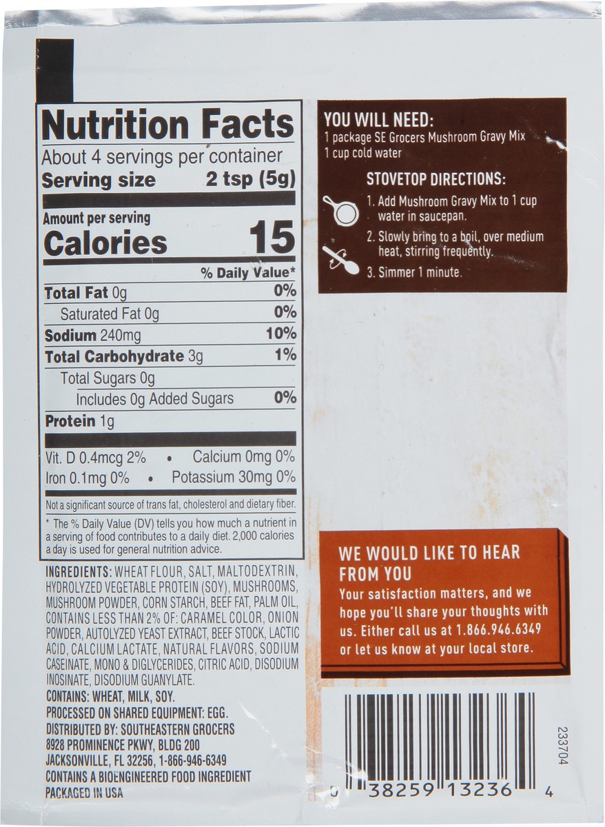 slide 4 of 9, Se Grocers Mshrm Gravy Mix, 0.7 oz