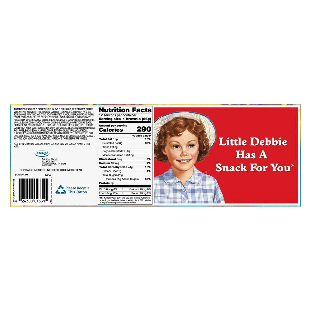 slide 28 of 36, Little Debbie Cosmic Brownies, 12 ct