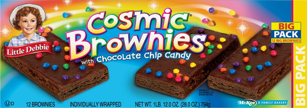 slide 1 of 36, Little Debbie Cosmic Brownies, 12 ct