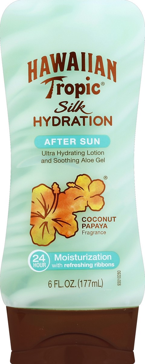 slide 2 of 2, Hawaiian Tropic Silk Hydration After Sun Ultra Hydrating Lotion, 6 oz