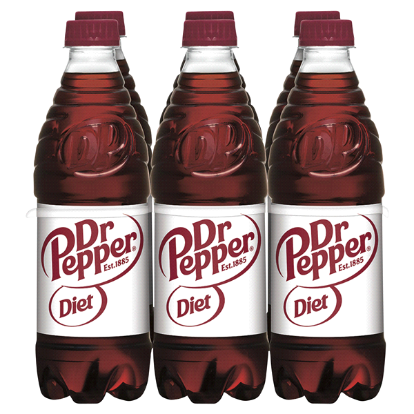 slide 4 of 24, Dr Pepper Diet - 6 ct; 16.9 fl oz, 6 ct; 16.9 fl oz