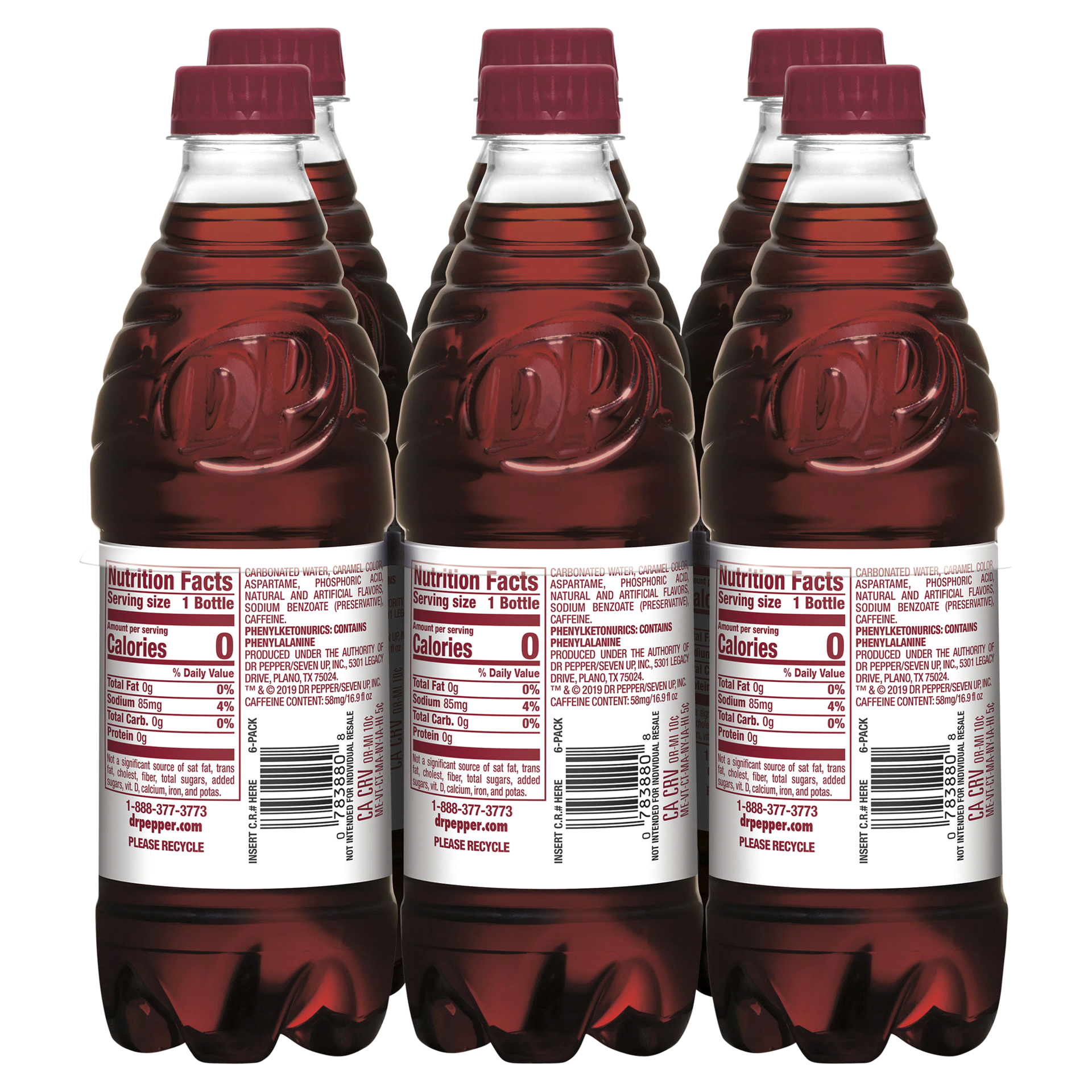 slide 9 of 24, Dr Pepper Diet - 6 ct; 16.9 fl oz, 6 ct; 16.9 fl oz