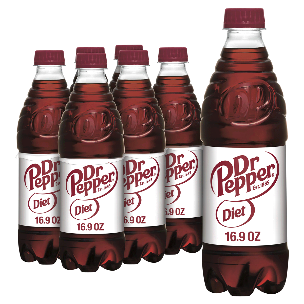 slide 1 of 24, Dr Pepper Diet - 6 ct; 16.9 fl oz, 6 ct; 16.9 fl oz