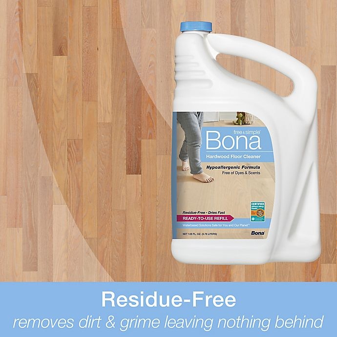slide 5 of 11, Bona Free & Simple Hardwood Floor Cleaner - Refill, 160 oz