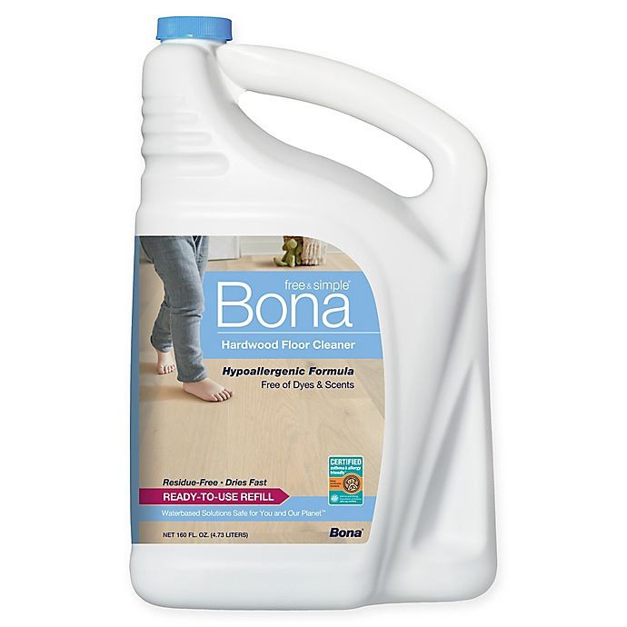 slide 1 of 11, Bona Free & Simple Hardwood Floor Cleaner - Refill, 160 oz