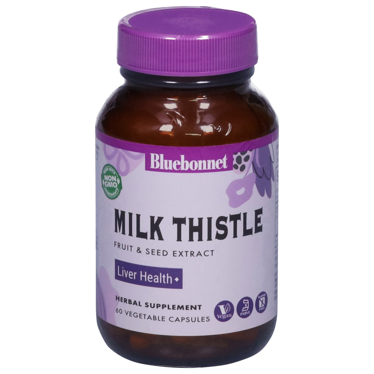 slide 8 of 13, Bluebonnet Nutrition Milk Thistle 60 Capsules, 60 ct