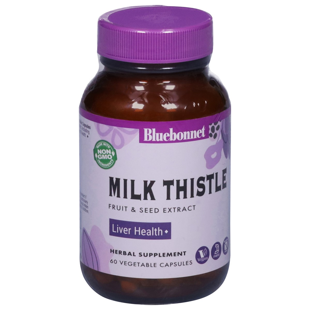 slide 11 of 13, Bluebonnet Nutrition Milk Thistle 60 Capsules, 60 ct