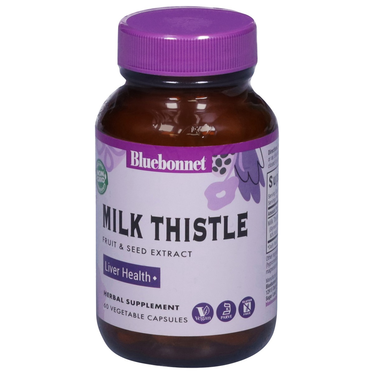 slide 10 of 13, Bluebonnet Nutrition Milk Thistle 60 Capsules, 60 ct
