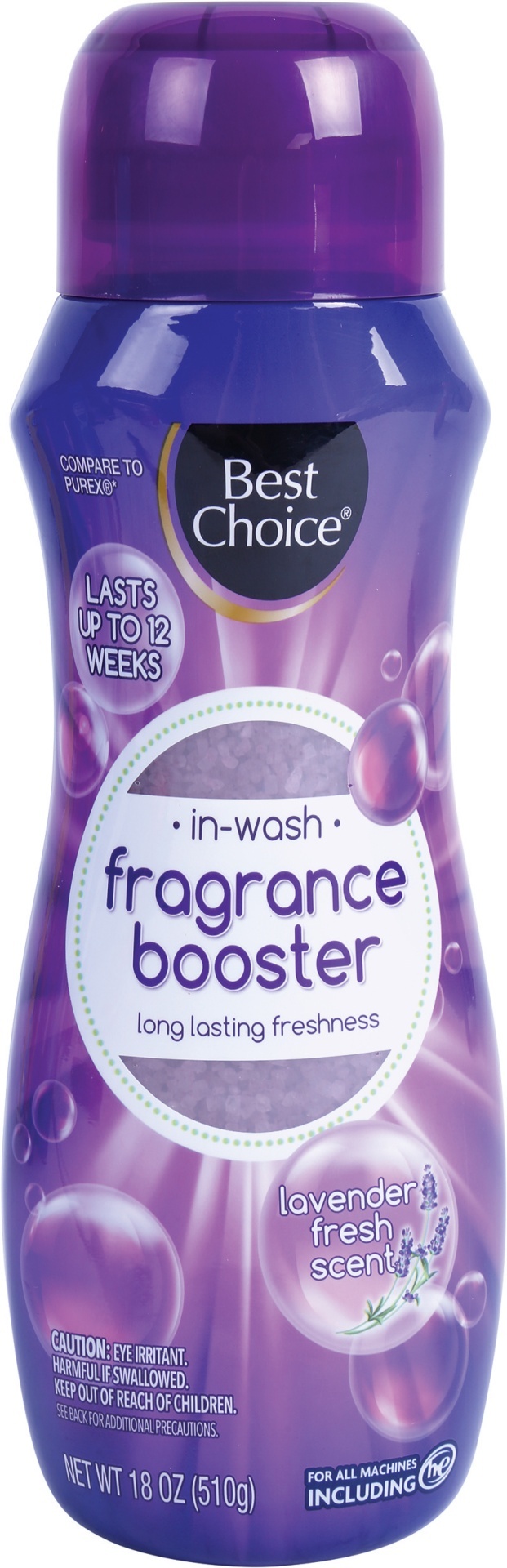 slide 1 of 1, Best Choice In Wash Fragrance Booster Lavender Fresh Scent, 18 oz